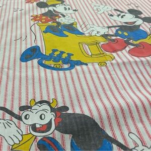 Vintage Mickey Mouse twin sheet
